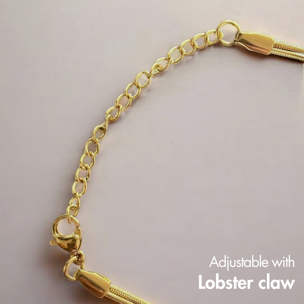 Minimal Love Knot Bracelet