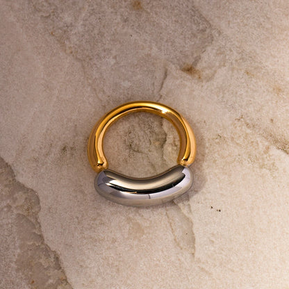 Two Tone Sage Ring