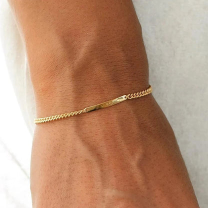 Personalized Mini Bar Bracelet