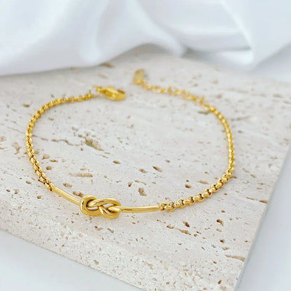 Minimal Extended Knot Bracelet