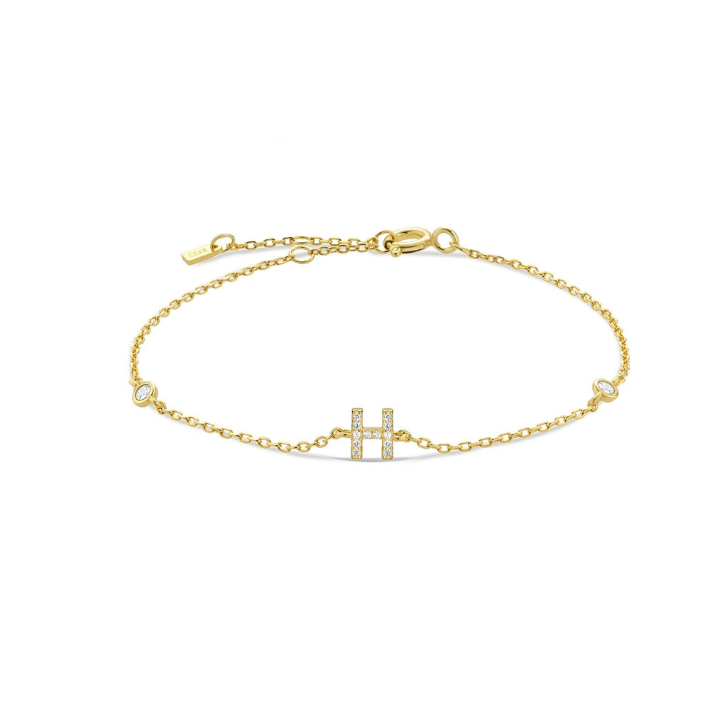 Monogram Initial Bracelet
