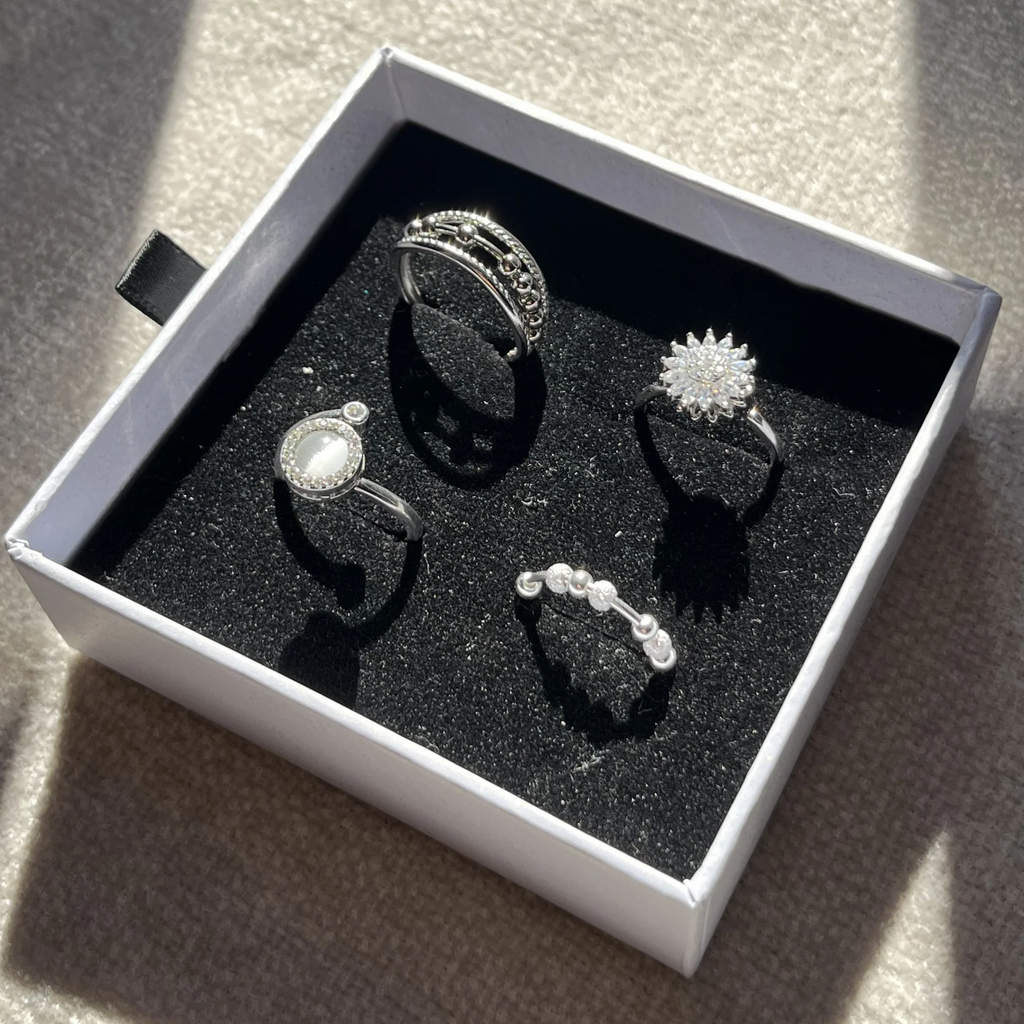 4 Piece Ring Set